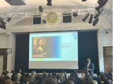 careers fair presentation at queen's college, london