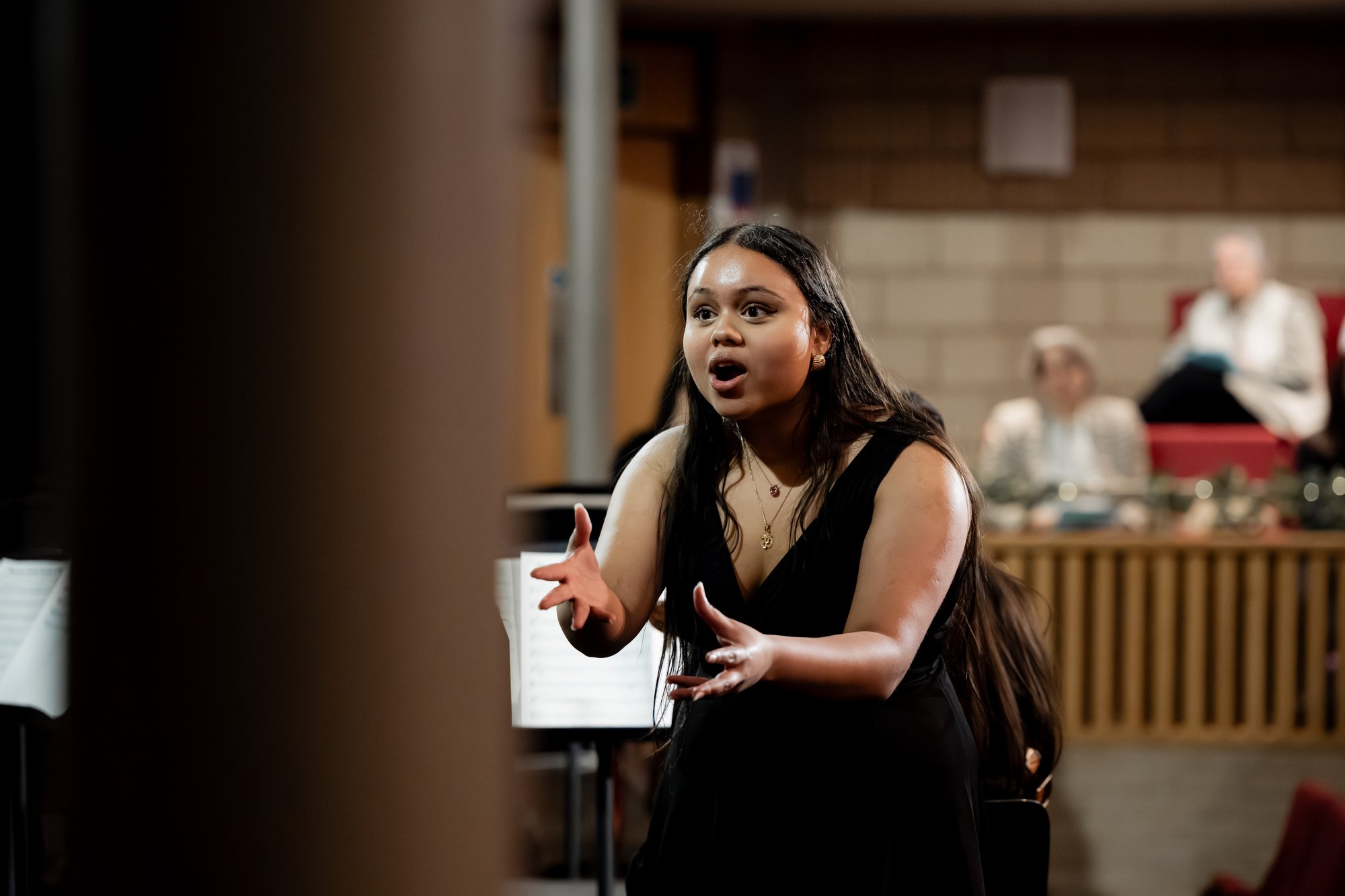 esha sixth form student running a music mentorship programme
